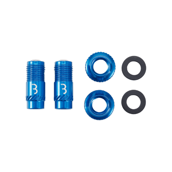 Punte per valvole BBB CORE CAP Blu (x2)