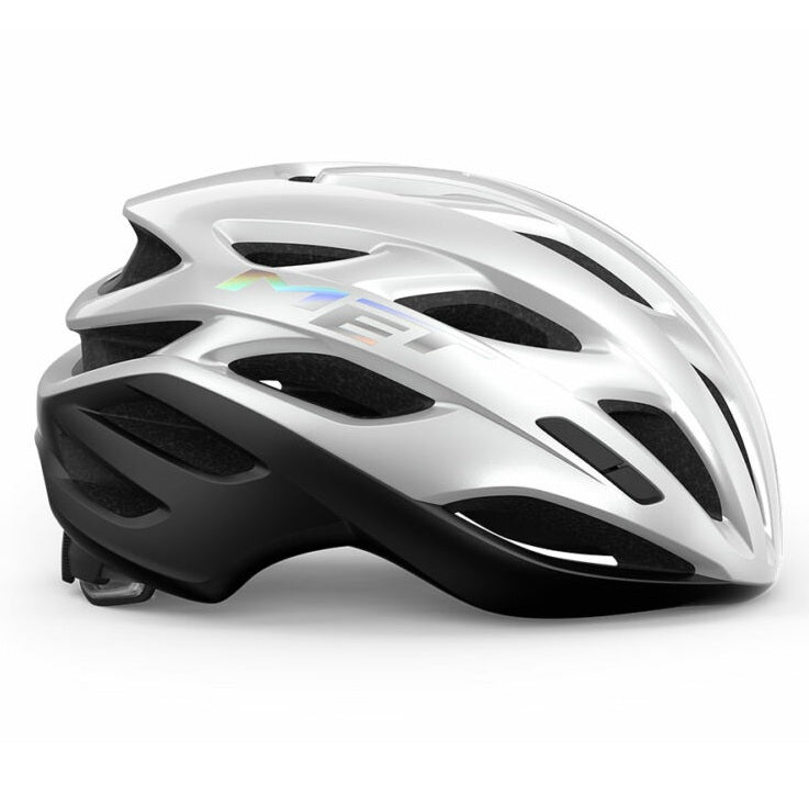 Casco Strada MET Estro Mips Bianco Olografico Opaco/Lucido