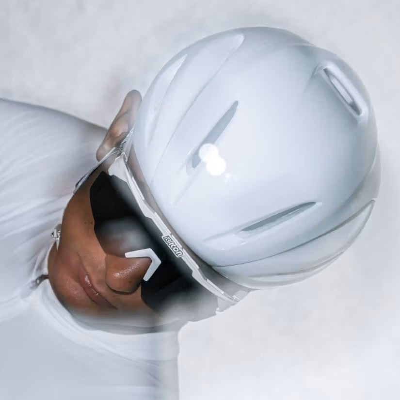 MET MANTA MIPS Casco da strada bianco assoluto in edizione limitata