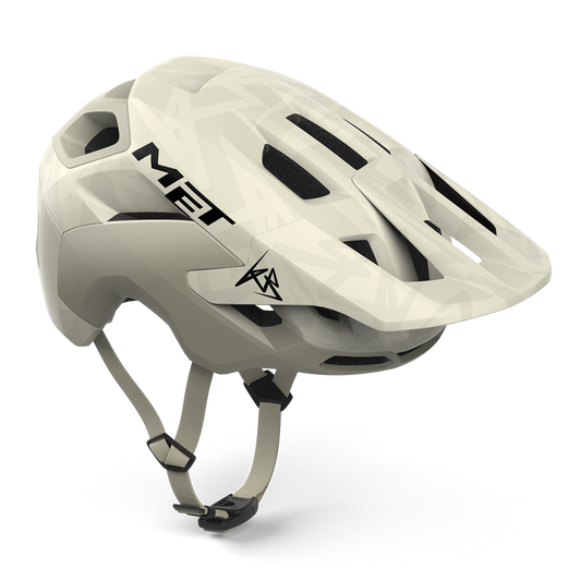 Casco MTB MET REVO MIPS KILIAN BRON EDIZIONE LIMITATA Ecrù/Grigio