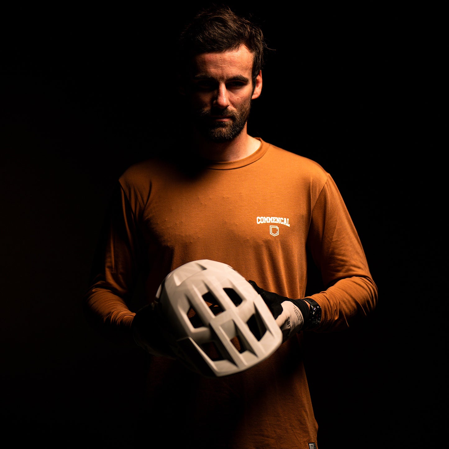 Casco MTB MET REVO MIPS KILIAN BRON EDIZIONE LIMITATA Ecrù/Grigio