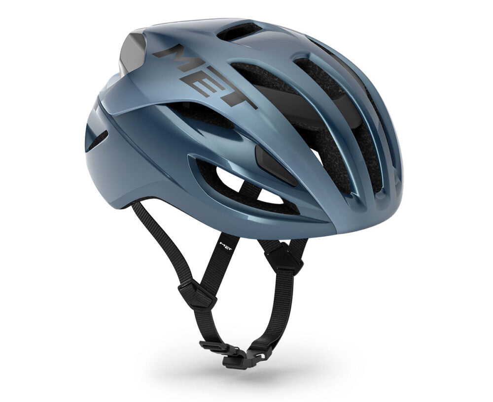 MET RIVALE MIPS Casco da strada Blu