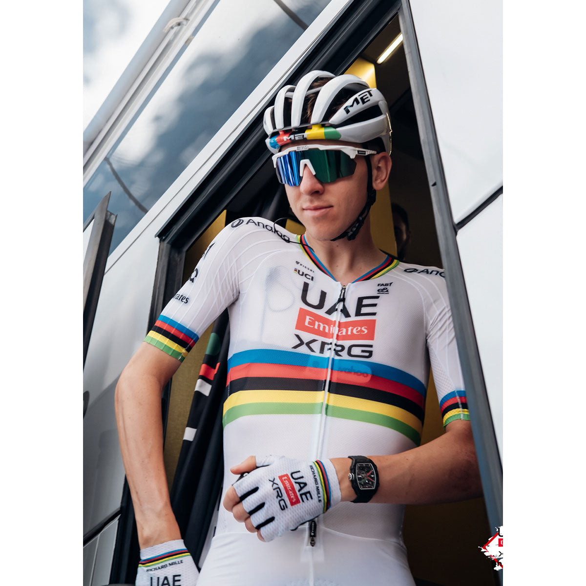 MET TRENTA 3K CARBON LIMITED WORD CHAMPION 2026 Casco Bianco