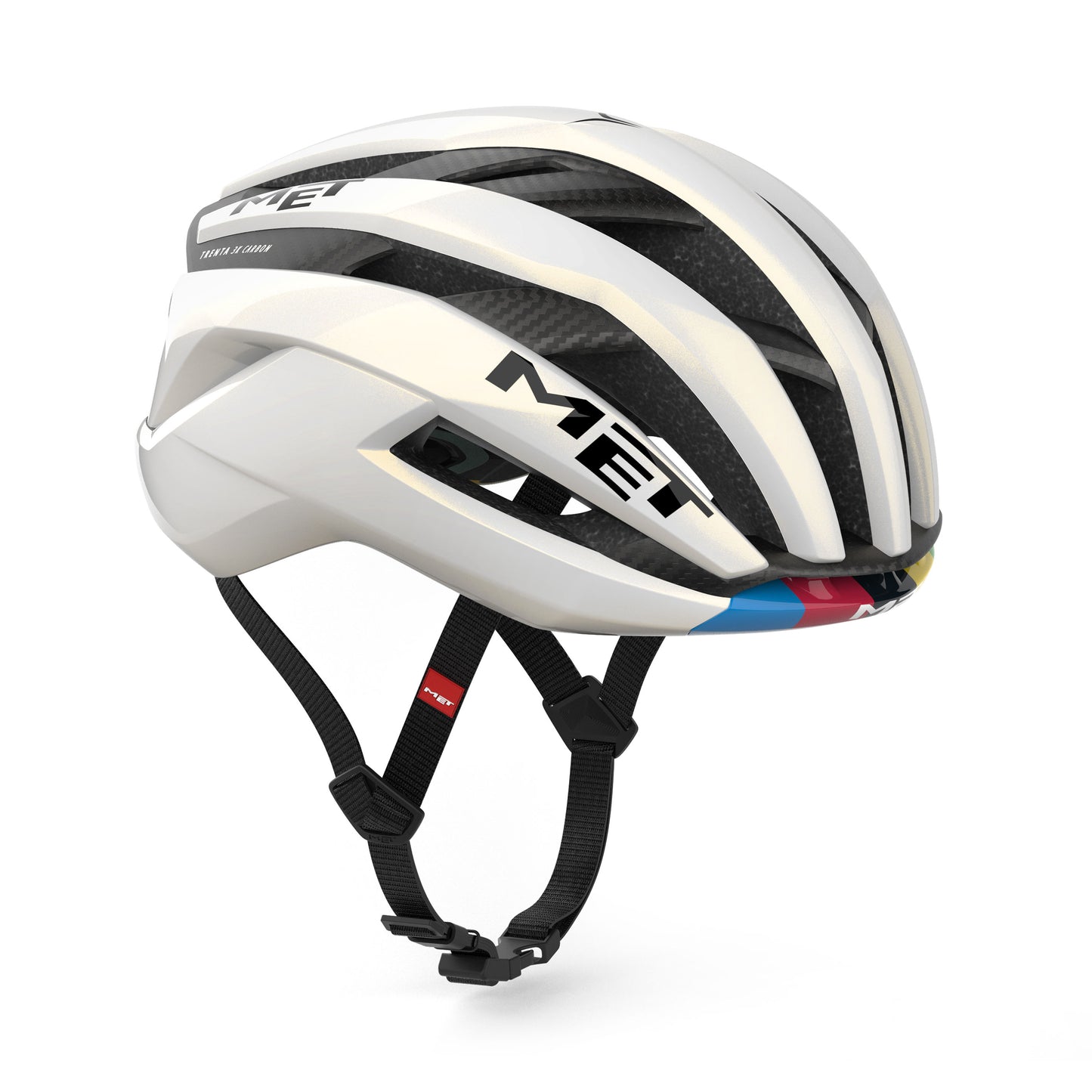 MET TRENTA 3K CARBON LIMITED WORD CHAMPION 2026 Casco Bianco