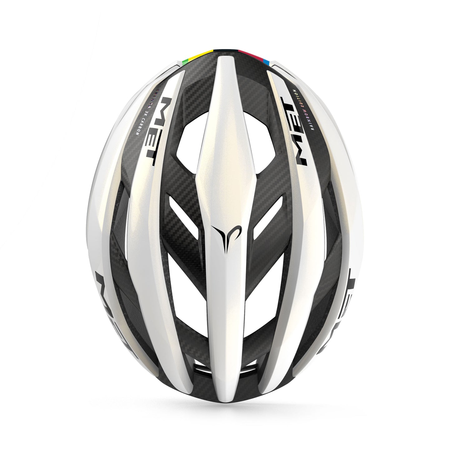 MET TRENTA 3K CARBON LIMITED WORD CHAMPION 2026 Casco Bianco