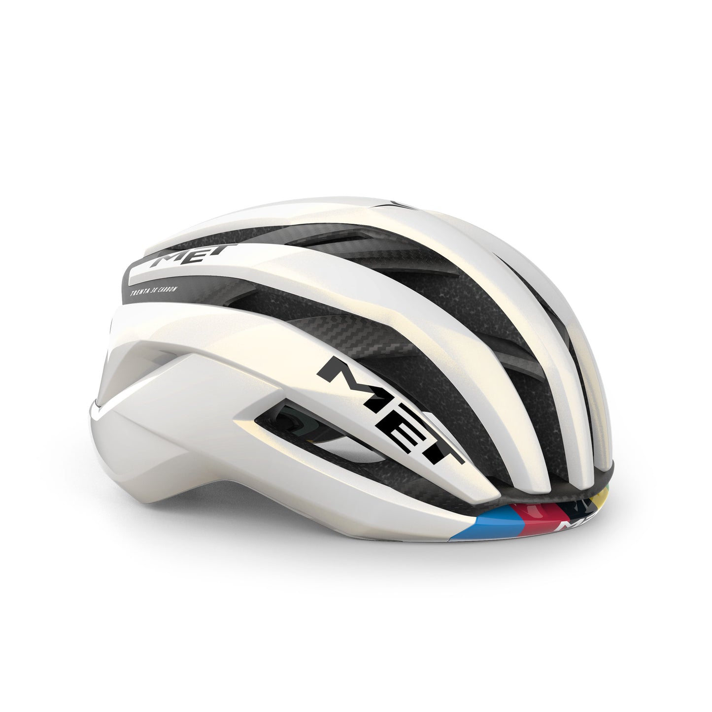MET TRENTA 3K CARBON LIMITED WORD CHAMPION 2026 Casco Bianco