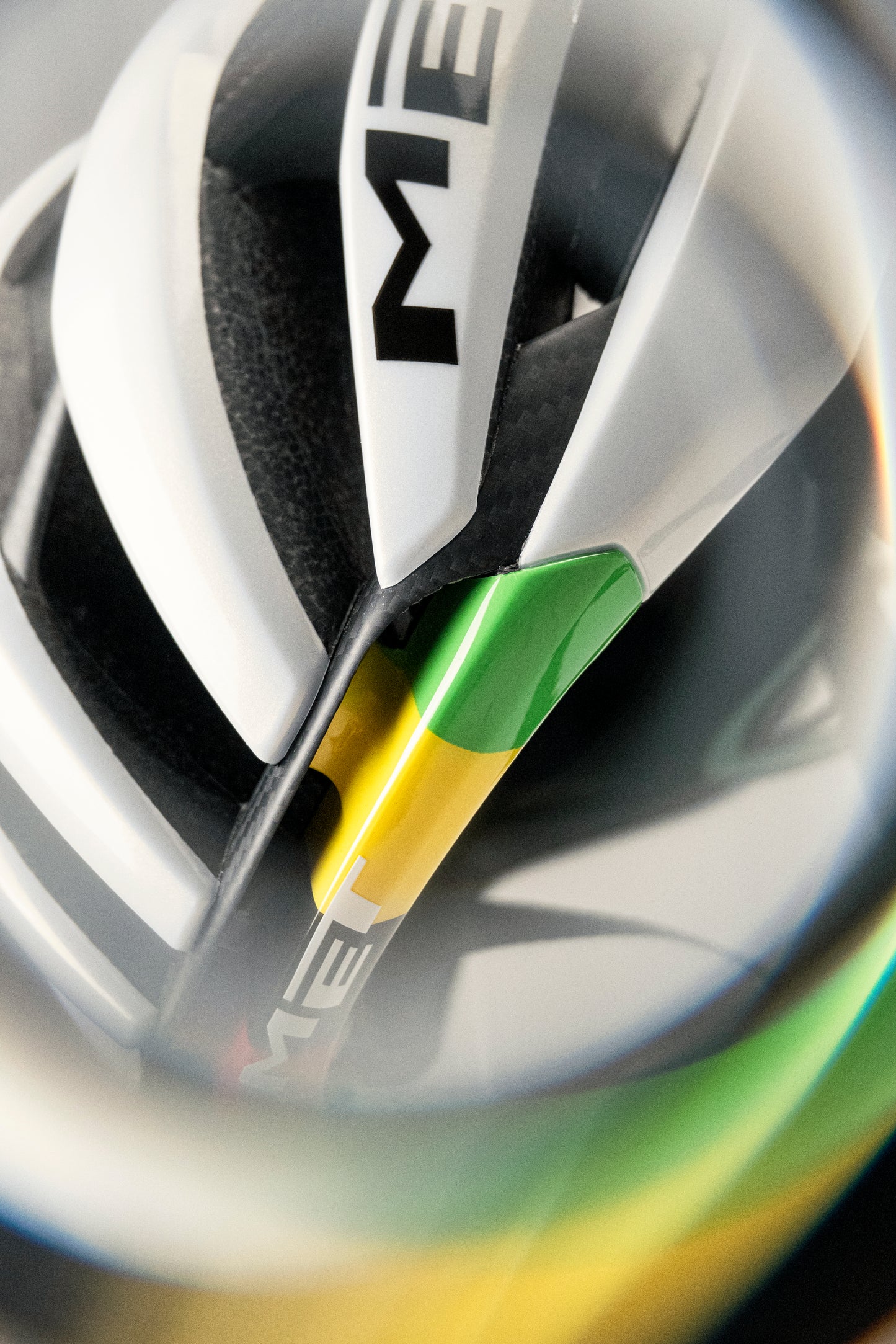 MET TRENTA 3K CARBON LIMITED WORD CHAMPION 2026 Casco Bianco