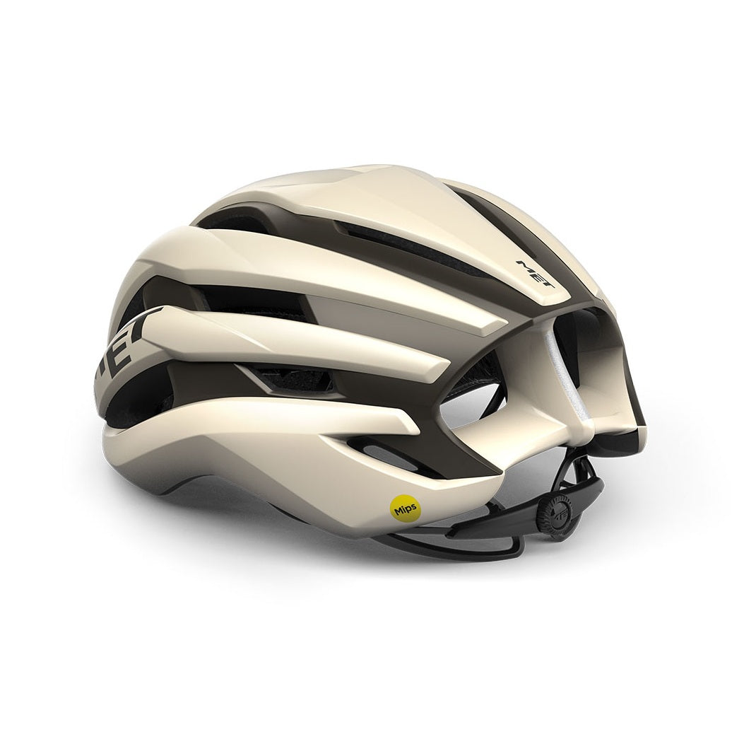 MET TRENTA MIPS WAX Casco da ghiaia bianco opaco