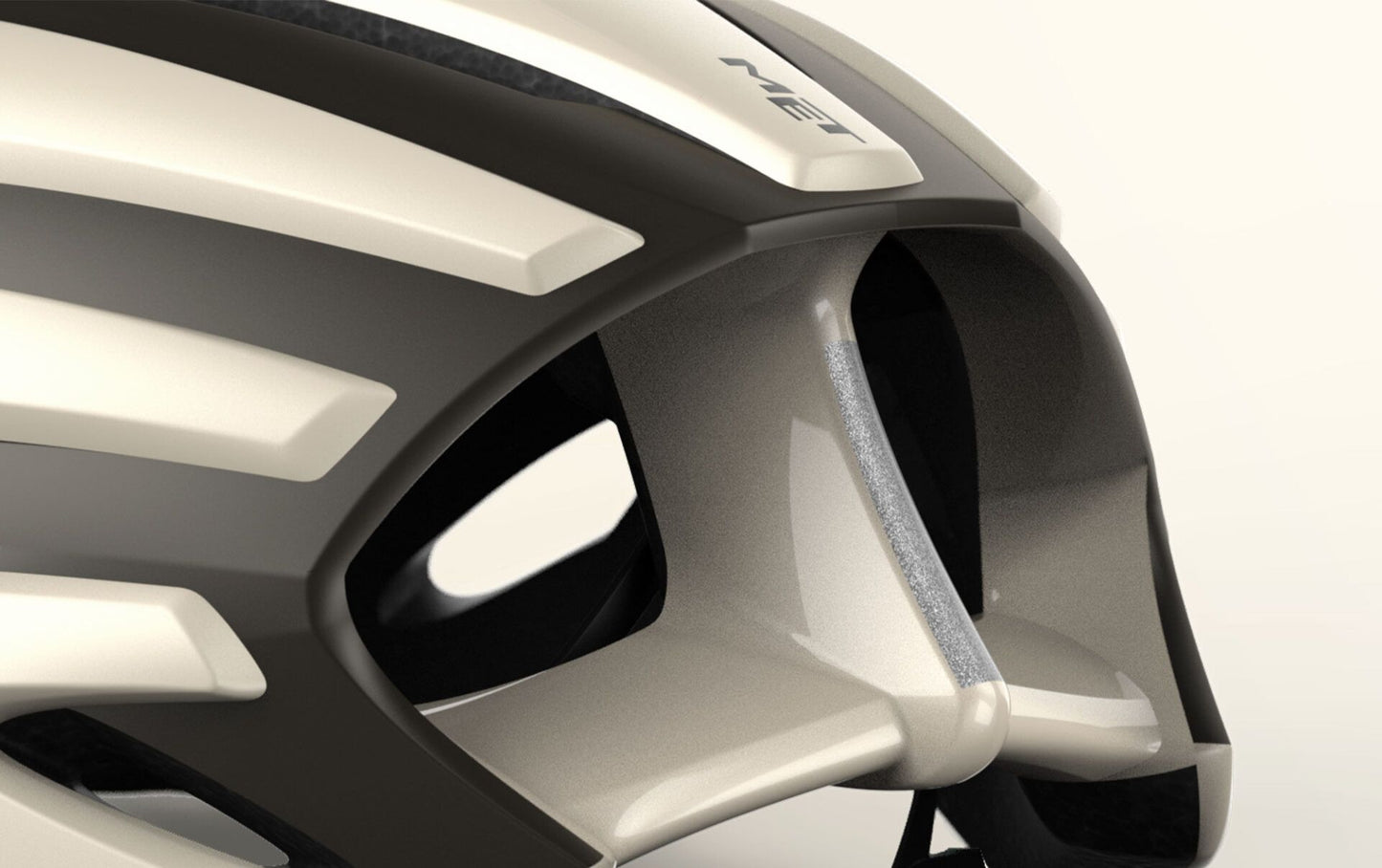 MET TRENTA MIPS WAX Casco da ghiaia bianco opaco