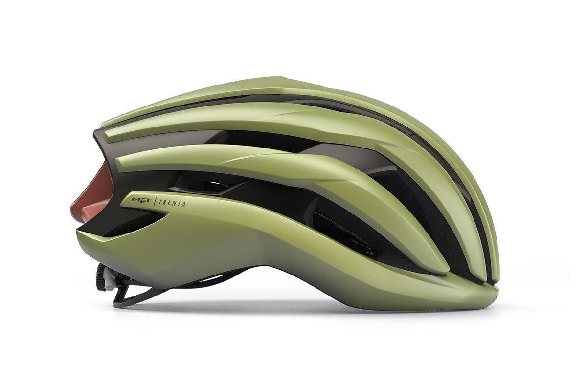 MET TRENTA MIPS WANDER Casco da ghiaia Verde