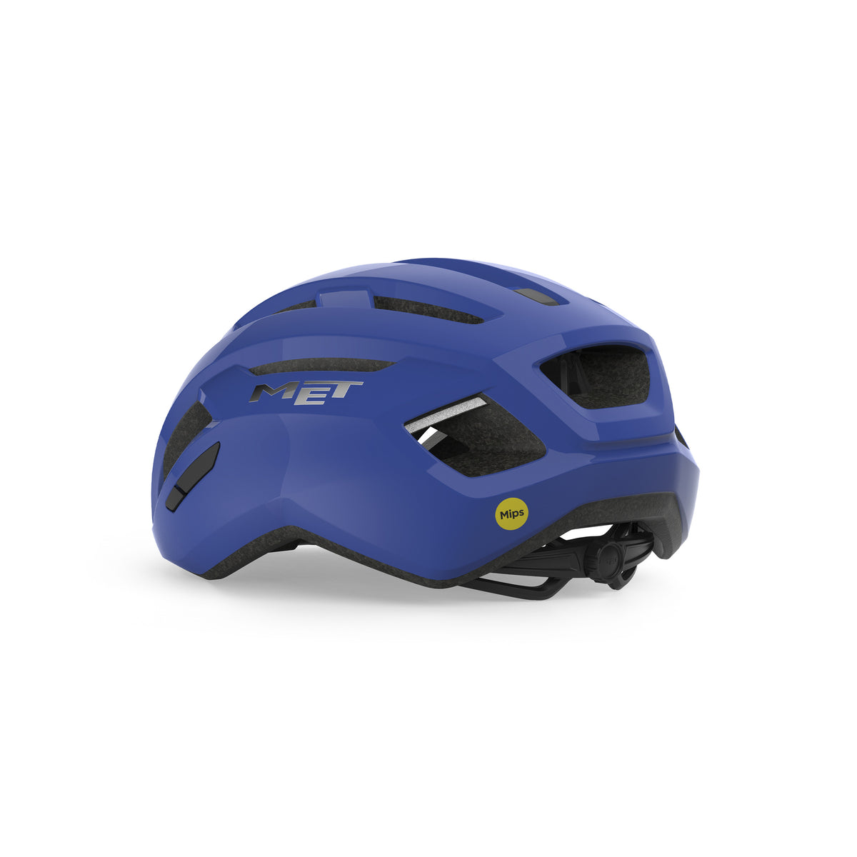 Casco da strada MET VINCI MIPS blu luminoso lucido