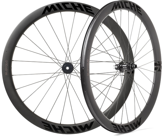 Coppia di ruote MICHE STERRATO 45 Tubeless Ready (Center Lock)