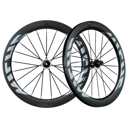 Coppia di ruote MICHE DEVA RD 62 Tubeless Ready (Center Lock) argento