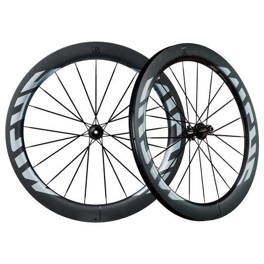 Coppia di ruote MICHE DEVA RD 62 Tubeless Ready (Center Lock) argento