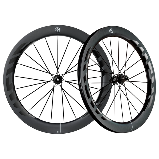 Coppia di ruote MICHE DEVA RD 62 Tubeless Ready (Center Lock) nero
