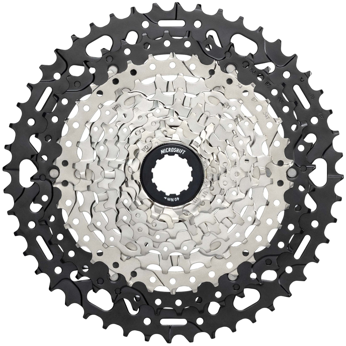 MICROSHIFT ADVENT MX Nero Serie E 10V Cassette