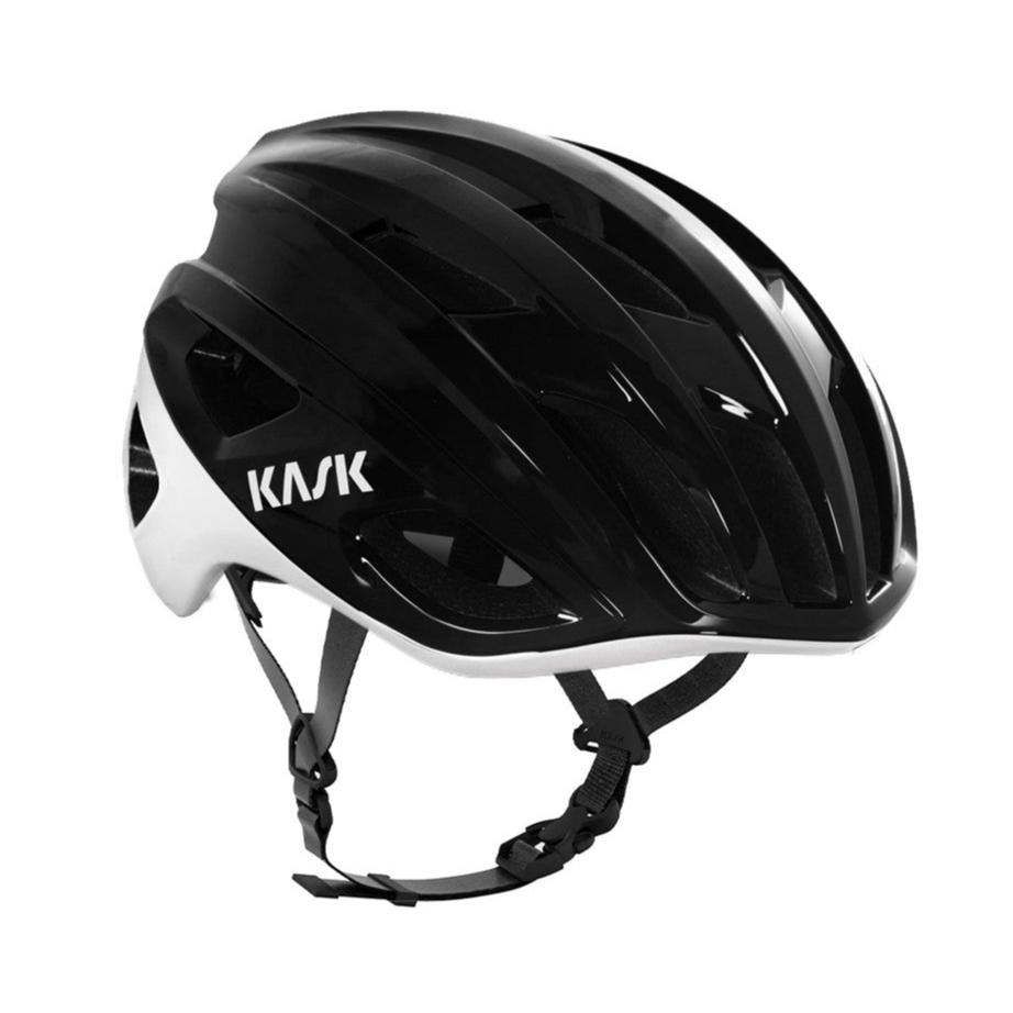 Casco da strada KASK MOJITO CUBED BICOLOR Nero/Bianco