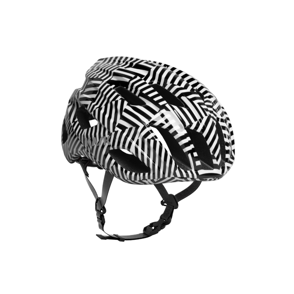 Casco da strada KASK MOJITO CUBED CAMO Nero/Bianco