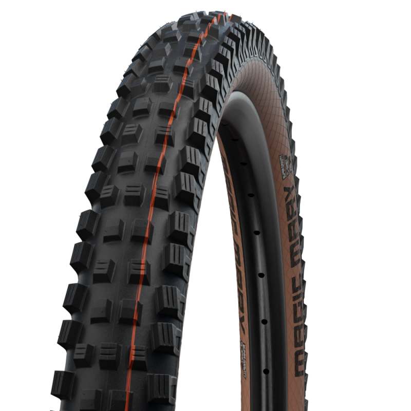 Copertone SCHWALBE MAGIC MARY 29x2.40 ADDIX SOFT SUPERGRAVITY Tubeless Ready Soft Nero/Brown