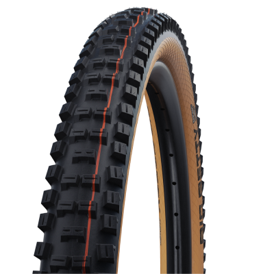 Copertone SCHWALBE BIG BETTY 27.5x2.40 ADDIX SOFT SUPERGRAVITY Tubeless Ready Soft Nero/Marrone