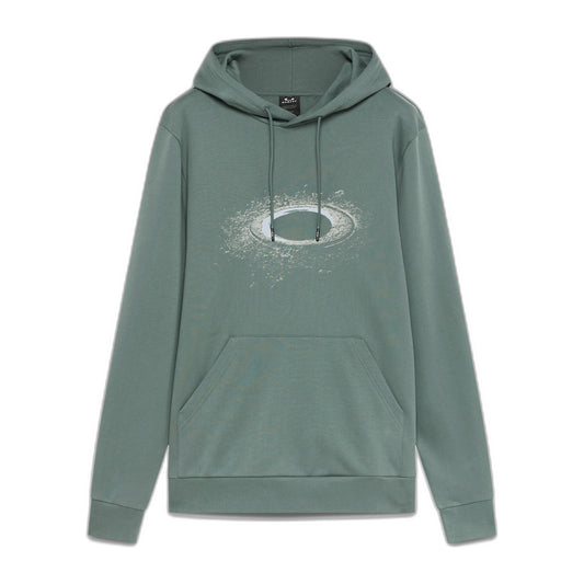 Felpa con cappuccio OAKLEY LUNAR ELLIPSE Verde