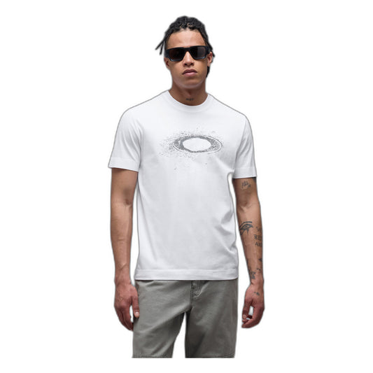 T-shirt OAKLEY LUNAR ELLIPSE Bianca