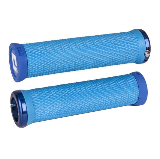 Manopole ODI ELITE MOTION V2.1 Lock-on 130 mm Blu