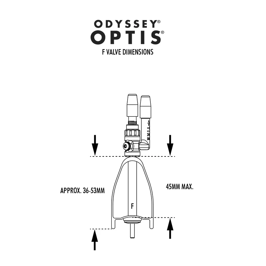 Inserto antipizzicamento ODYSSEY Optis Insert 700x25/30 con doppia valvola