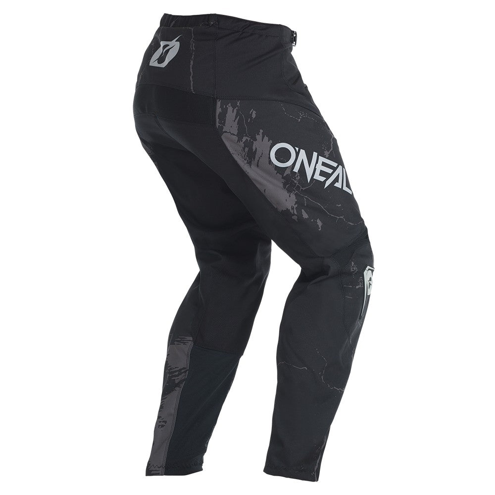 Pantaloni O'NEAL ELEMENT ACID V.27 neri/grigi - vista posteriore