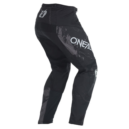 Pantaloni O'NEAL ELEMENT ACID V.27 neri/grigi - vista posteriore
