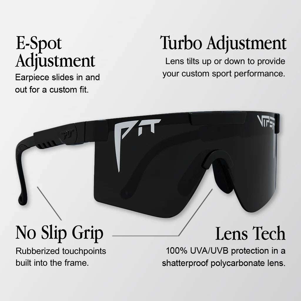 PIT VIPER THE PRIDE ORIGINAL WIDE HDPV Occhiali Rainbow Polarizzati