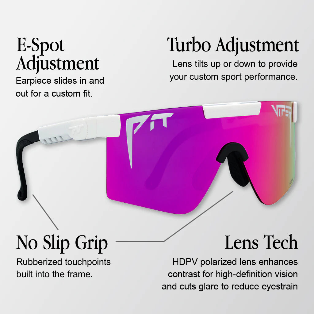 PIT VIPER THE FIRECRACKER ORIGINAL WIDE HDPV Occhiali polarizzati Blu