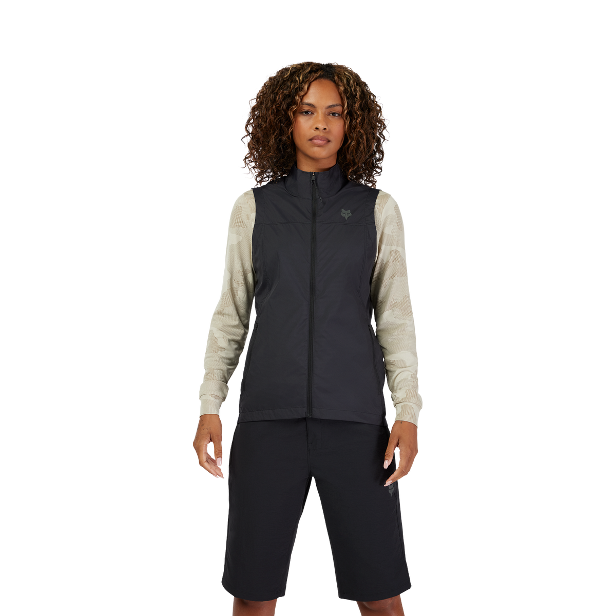 Gilet FOX RANGER WIND da donna nero 2026 - vista 4
