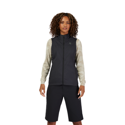 Gilet FOX RANGER WIND da donna nero 2026 - vista 4