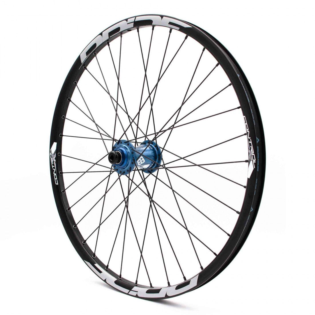 Coppia di Ruote PRIDE 24" (507mm) Control V1 V-Brake/Disc Assi 20/10mm Blu