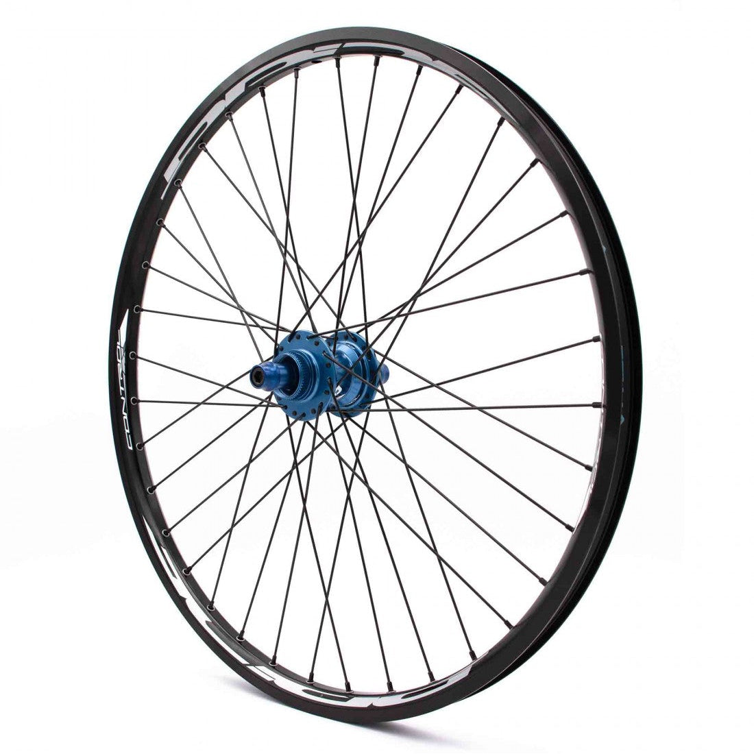 Coppia di Ruote PRIDE 24" (507mm) Control V1 V-Brake/Disc Assi 20/10mm Blu