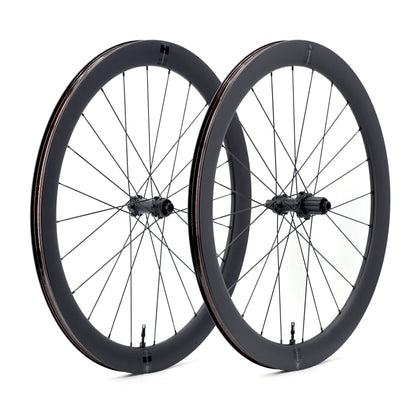 Coppia di Ruote SCOM CORSA 50 Tubeless Ready (Center Lock)
