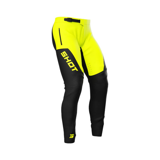 Pantalone SHOT Airy Bloom Giallo Neon