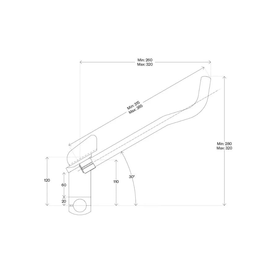 Prolunghe DEDA PARABOLICA PRO