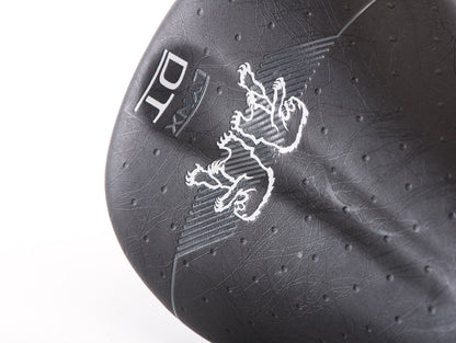 Sella CHROMAG LYNX DT con binari in CrMo, nera — dettaglio del rivestimento Lynx DT