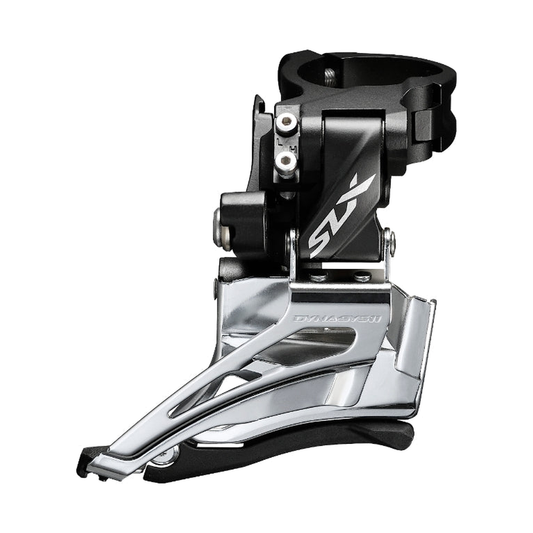 Deragliatore anteriore SHIMANO SLX FD-M7025-H 11V — vista 1 su sfondo bianco