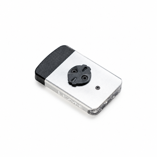 Luce anteriore LEZYNE ROAD DRIVE 500 argento — vista del prodotto su sfondo bianco