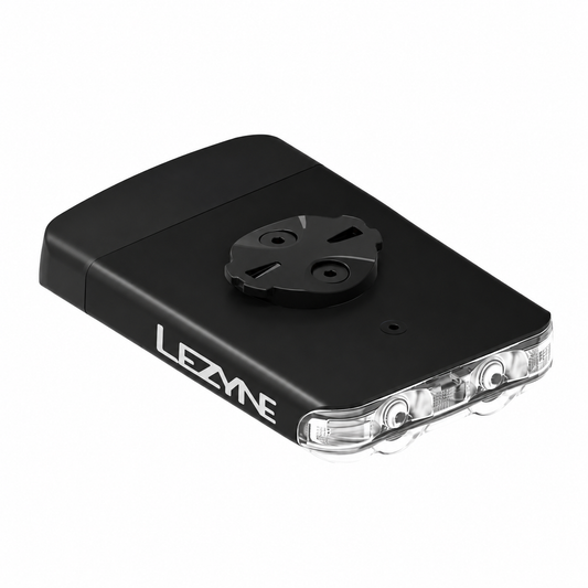 Luce anteriore LEZYNE ROAD DRIVE 500 nera — vista del prodotto su sfondo bianco