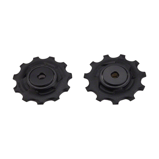 Pulegge del cambio posteriore SRAM X9/X /GX Type 2 2x10V (x2) — 11.7518.018.001 — foto del componente su sfondo bianco