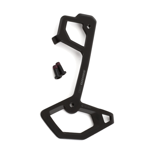 Piastra interna del cambio posteriore a 12 velocità SRAM XX-SL/XX/X0 T-TYPE EAGLE AXS — 11.7518.104.013 — foto del componente su sfondo bianco