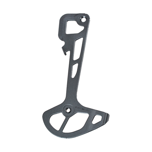 Piastra interna lunga del cambio posteriore SHIMANO SLX RD-M7120 SGS — Y3FZ26000 — foto del componente su sfondo bianco