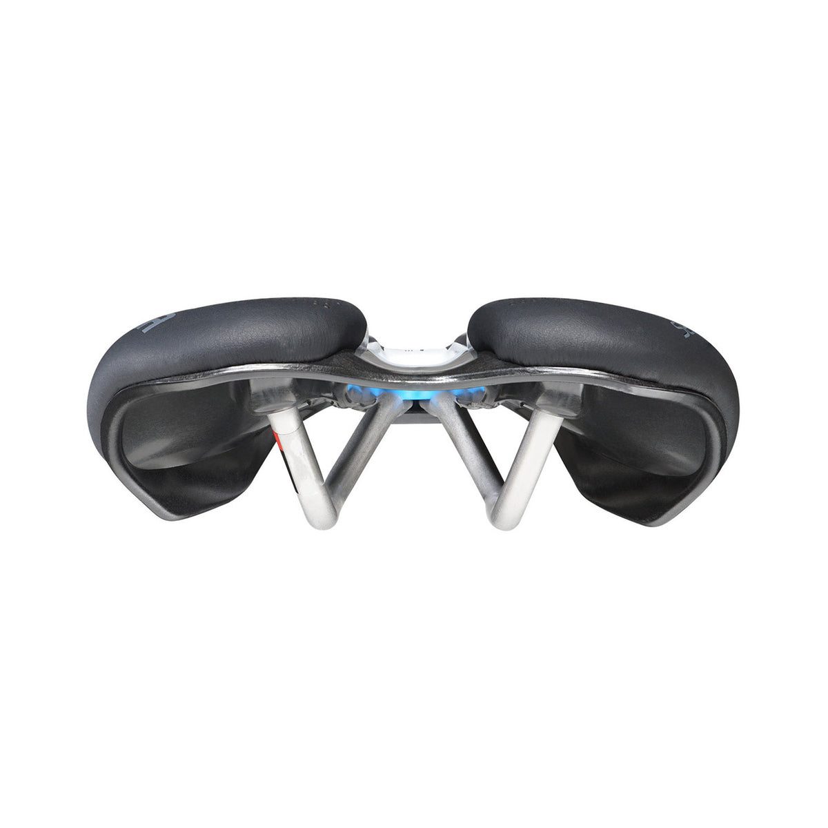 Sella SELLE ITALIA SLR BOOST ENDURANCE SUPERFLOW L con binari Ti316 nera — vista posteriore