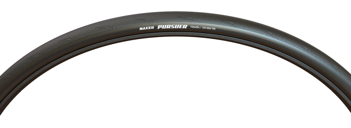 Pneumatico MAXXIS PURSUER nero — vista laterale e marcature