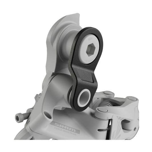 Piastra di collegamento SRAM OUTER PLATE HALF MOUNT compatibile con S100 — prodotto su sfondo bianco