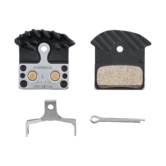 Pastiglie freno metalliche SHIMANO J04C Ice Tech XTR/XT/SLX/Deore — vista principale